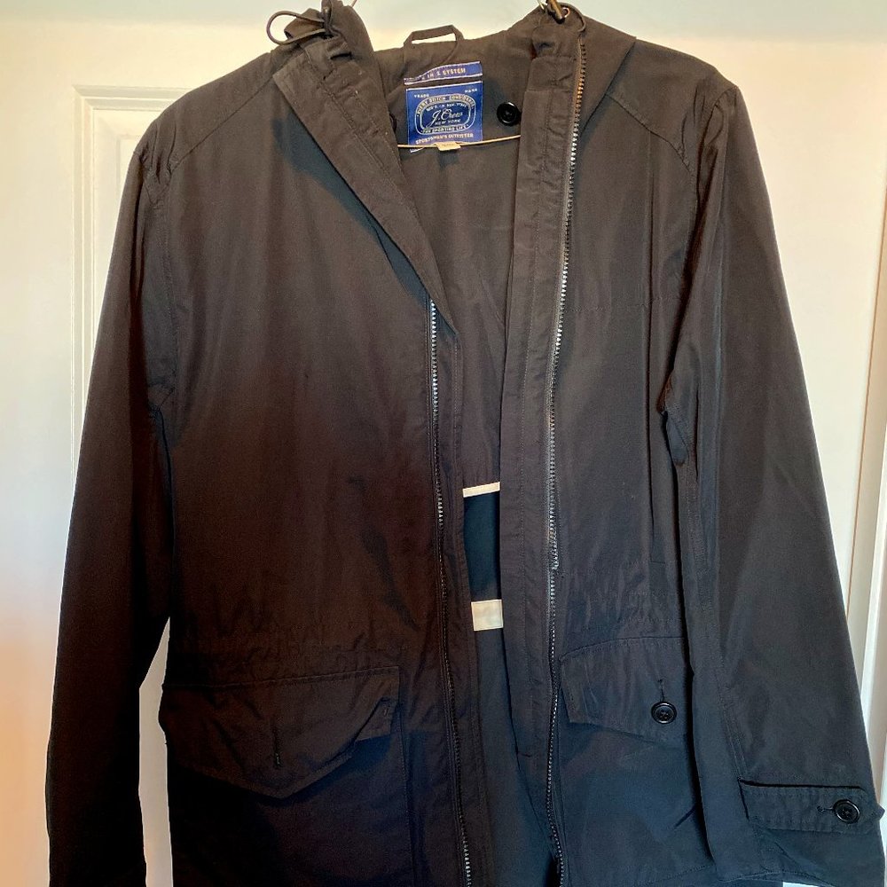 J Crew 3 in 1 Nylon Fall Jacket